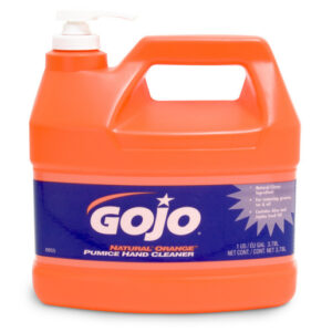 GOJO 1 Gallon Bottle White NATURAL* ORANGE Citrus Scented Heavy Duty Hand Cleaner