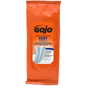 GOJO 60 Count Resealable Pack Fresh Citrus Scented Heavy Duty Hand Cleaner TowelsWipes