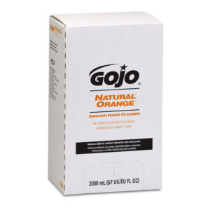 GOJO 2000 mL Refill White NATURAL* ORANGE Citrus Scented Heavy Duty Hand Cleaner