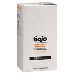 GOJO 5000 mL Refill White NATURAL* ORANGE Citrus Scented Heavy Duty Hand Cleaner