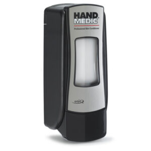 GOJO 700 mL Chrome Black HAND MEDIC ADX-7 Wall Mount Dispenser