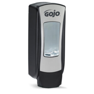 GOJO 1250 mL Chrome Black ADX-12 Wall Mount Dispenser