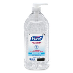 GOJO 2 Liter Bottle Clear PURELL Fragrance-Free Hand Sanitizer