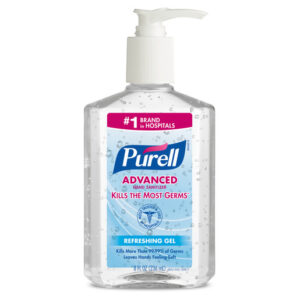 GOJO 8 Ounce Bottle Clear PURELL Fragrance Scented Hand Sanitizer