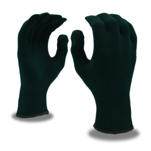 BLACK ACRYLIC/SPANDEX MACHINE KNIT LINER