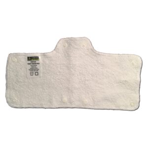 TERRY BROWPAD, NATURAL, 100% COTTON, SNAP ATTACHMENTS, 20 PER BAG, 1000 PER CASE