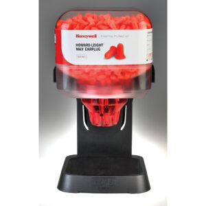 Honeywell Howard Leight HL400 Earplug Dispenser, w/ 400 pairs of Max Earplugs, NRR 33, Red, 1/Each