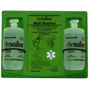 Honeywell 16 Ounce Bottle Eyesaline Sterile Eye Wash Wall Station
