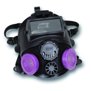 Honeywell Small 7600 Series Full Face Silicone Welding Air Purifying Respirator