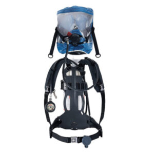 Honeywell Puma 2216 psig Industrial Low Pressure Self Contained Breathing Apparatus With Whistle Alarm, Hood, Medium Nose Cup, Plain Whistle Alarm And 30 Minute Aluminum Cylinder (Without Locking Collar)