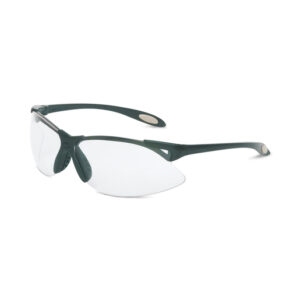 Honeywell Uvex A900 Black Safety Glasses With Clear Anti-ScratchHard Coat Lens