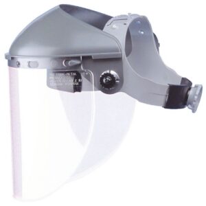 Honeywell Fibre-Metal Model F400 Noryl Faceshield Headgear Cap Mounting Adapter With 4" Crown Ratchet Headband (For 8" X 17" Windows And Screens)