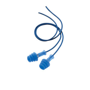 Honeywell Howard LeightFusion Tapered TPE (Thermoplastic Elastomer)Steel Detectable Corded Earplugs