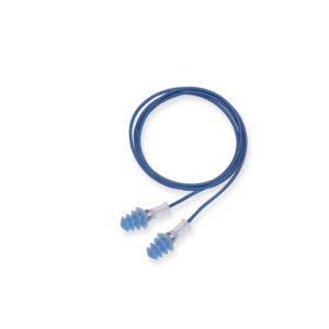 Honeywell Howard LeightFusion Tapered TPE (Thermoplastic Elastomer)Steel Detectable Corded Earplugs