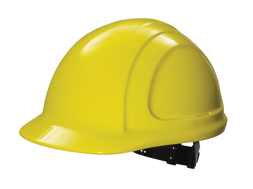 North By Honeywell North Zone HDPE Cap Style Hard Hat With Quick-Fit 4 Point Pinlock Suspension, Accessory Slots And Removable Brow Pad