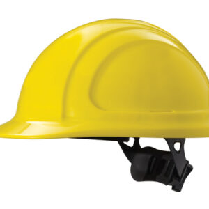 Honeywell Yellow North Zone N10 HDPEPolyethylene Cap Style Hard Hat With Ratchet4 Point Ratchet Suspension