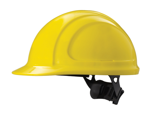 Honeywell Yellow North Zone N10 HDPEPolyethylene Cap Style Hard Hat With Ratchet4 Point Ratchet Suspension