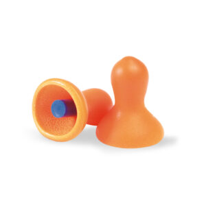 Quiet Contoured Bell Vinyl Uncorded Earplugs