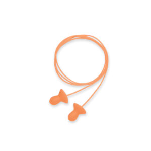 Quiet Contoured Bell Vinyl Corded Earplugs