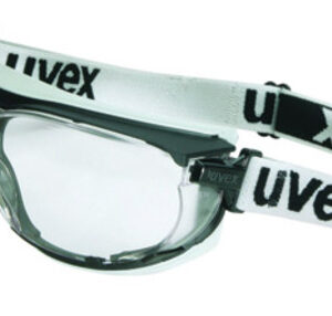 Honeywell Uvex Carbonvision Chemical Splash Impact Goggles With Black And Gray Low Profile Frame And Clear Dura-streme Anti-FogAnti-ScratchHard Coat Lens
