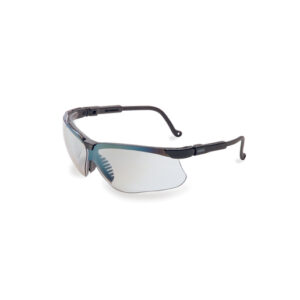 Honeywell Uvex Genesis Black Safety Glasses With SCT-Reflect 50 Anti-ScratchHard Coat Lens