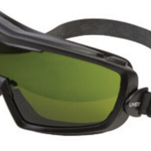 Honeywell Uvex Entity Indirect Vent Welding Chemical Splash Impact Goggles With Black Frame And Shade 3 Uvextra Anti-Fog Lens