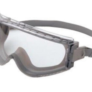 Honeywell Uvex Stealth Indirect Vent Chemical Splash Impact Goggles With Gray Low Profile Frame And Clear Uvextreme Anti-Fog Lens