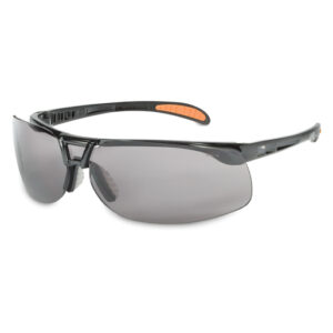 Honeywell Uvex Protege Metallic Black Safety Glasses With Gray Anti-ScratchHard Coat Lens