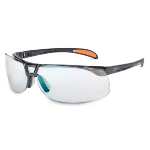 Honeywell Uvex Protege Metallic Black Safety Glasses With SCT-Reflect 50 Anti-ScratchHard Coat Lens