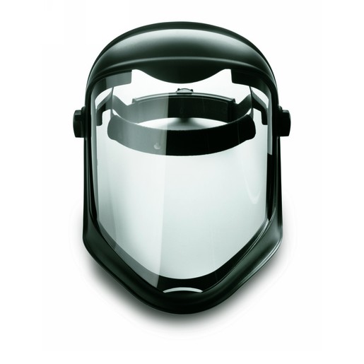 Honeywell Uvex Bionic 9 12" X 14 14" X .040" Clear Uncoated Polycarbonate Faceshield System