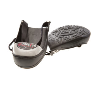 Impacto Protective Products BlackWhite Rubber Shoe Cap