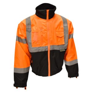 Reptyle Type R Class 3,  3-in-1 Bomber Jacket , Orange