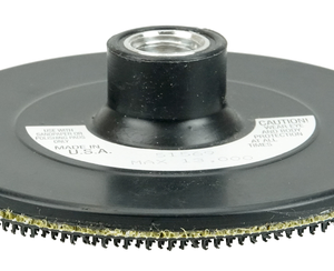 4-1/2" Back-up Pad for Hook & Loop Surface Conditioning Disc, 5/8"-11 UNC Nut