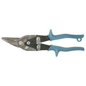 Wiss MetalMaster Snips, Special Series, Cuts Straight to Left, Blue Grips, 1/Each