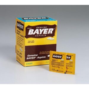 Bayer Aspirin, 2 Pkg/50 Each