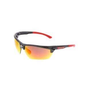 Crews The Dominator DM3 Black Safety Glasses With MAX6 Amber Anti-Fog Lens