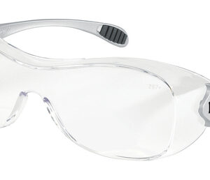 Crews Law Over-The-Glasses Dielectric Safety Glasses With Gray Polycarbonate Frame And Clear Polycarbonate Duramass AF4 Anti-Fog Anti-Scratch Lens