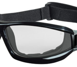 Crews Reaper Dust Impact Goggles With Black Foam Lined Frame And Clear Anti-Fog Hard Coat Lens