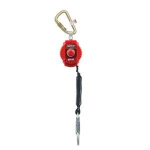 Honeywell Miller TurboLite PFL w/ Steel Twist Lock Carabiner & Steel Locking Snap hook, 6'', 1/Each