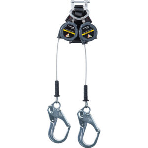 Honeywell Miller TurboLite Extreme Sharp Edge PFL, Twin Aluminum Locking Rebar Hooks, 9'', 1/Each