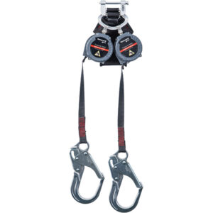 Honeywell Miller TurboLite Max Smooth Edge PFL, Twin Aluminum Locking Rebar Hooks, 12'', 1/Each