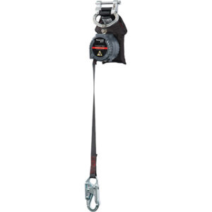 Honeywell Miller TurboLite Max Smooth Edge PFL, Single Steel Locking Snap Hook, 12'', 1/Each