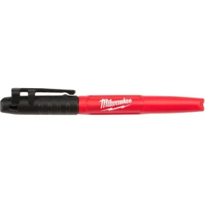 Inkzall  Black Fine Point  Permanent Marker,