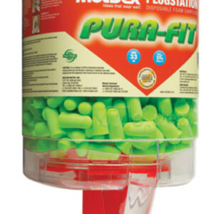 Moldex PlugStation SparkPlugs Tapered Foam Polyurethane Dispenser With Earplugs