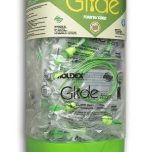 Moldex PlugStation Glide Tapered Polyurethane Foam Corded Earplug Dispenser With Corded Earplugs (150 Pair Per Dispenser)