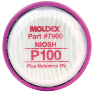 Moldex Large 7000 7800 9000 Series Full Face Air Purifying Respirator