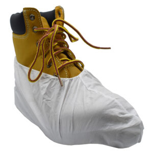 DEFENDER II WHITE MICROPOROUS SHOE COVER