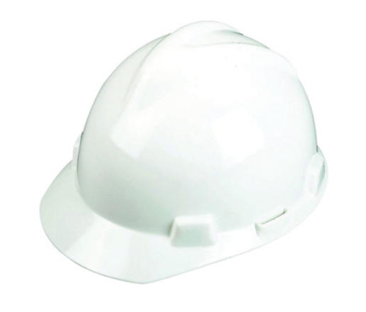 MSA Polyethylene Cap Style Hard Hat With 1-Touch