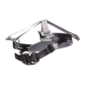 MSA Black NylonPlastic 1-Touch PinLock 3 Point Suspension