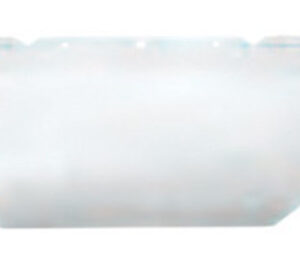MSA V-Gard Model 10115836 8" X 17" X .04" Clear Polycarbonate Contoured Faceshield
